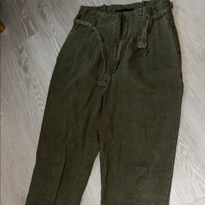 Abercrombie & fitch Olive Green Pants